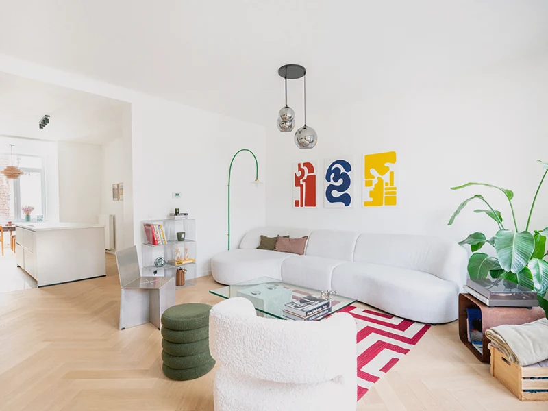 Intérieur d'une maison moderne